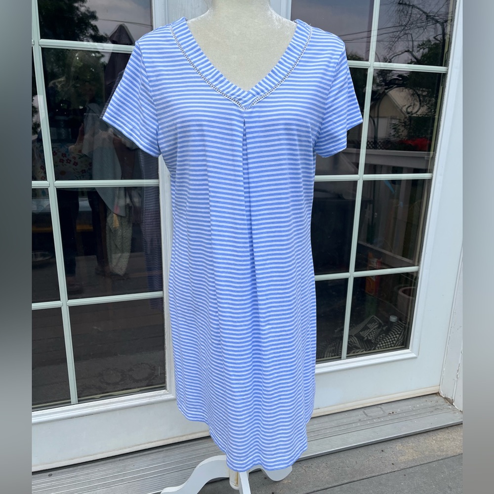 Carole Hickman Cotton Nightgown M - Picture 5 of 9